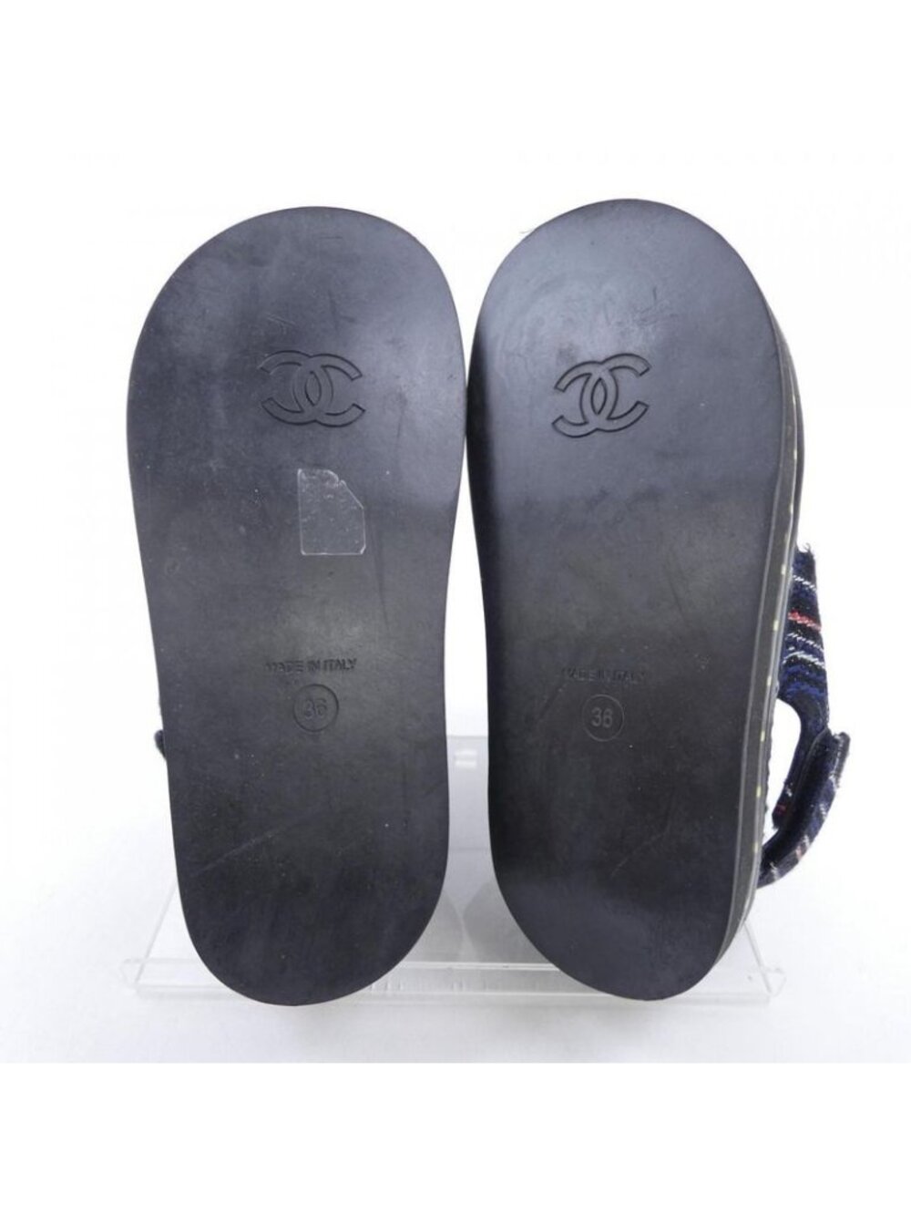 Chanel Sandals Black - Picture 3 of 6
